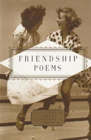 Friendship Poems (Everyman's Library Pocket Poets) cover image