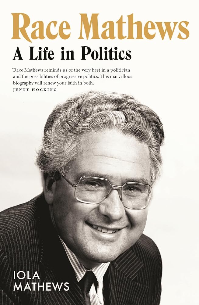Race Mathews: A Life in Politics cover image