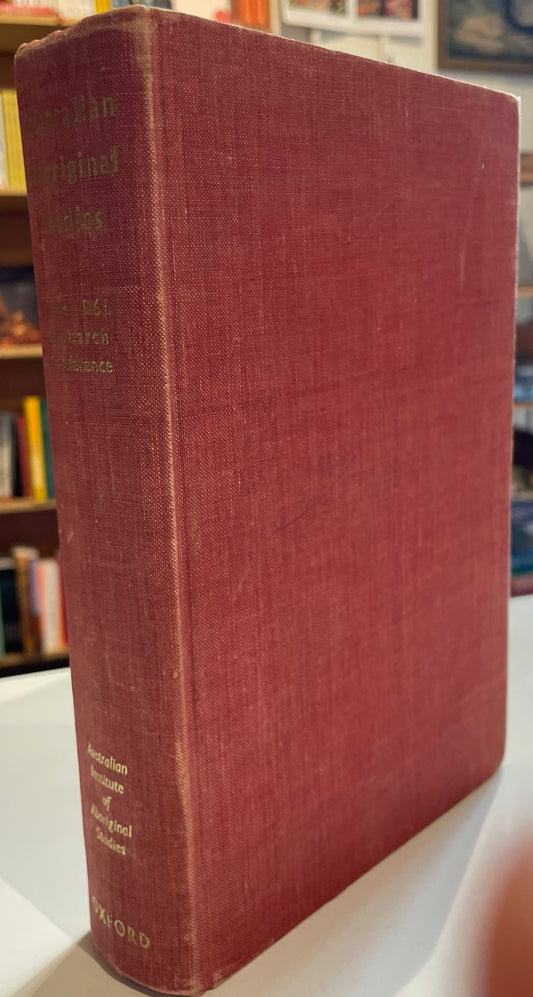 Australian Aboriginal Studies: The 1961 Research Conference