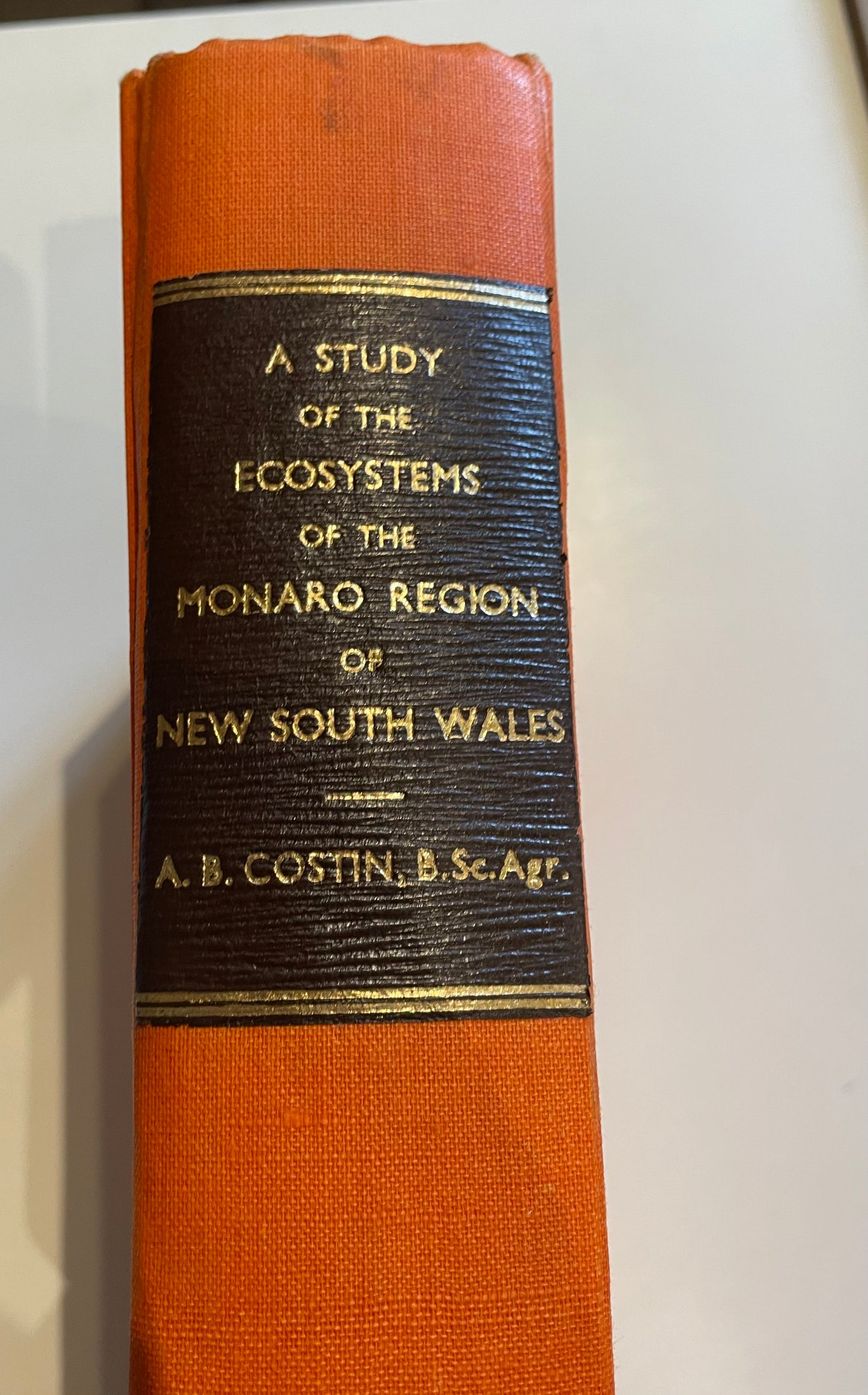 A Study of the Ecosystems of the Monaro Region of New South Wales
