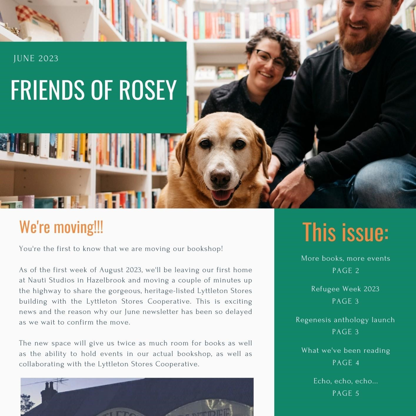 Friends of Rosey - Monthly