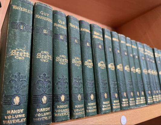 Handy Volume Waverley set of 25 Antique Books