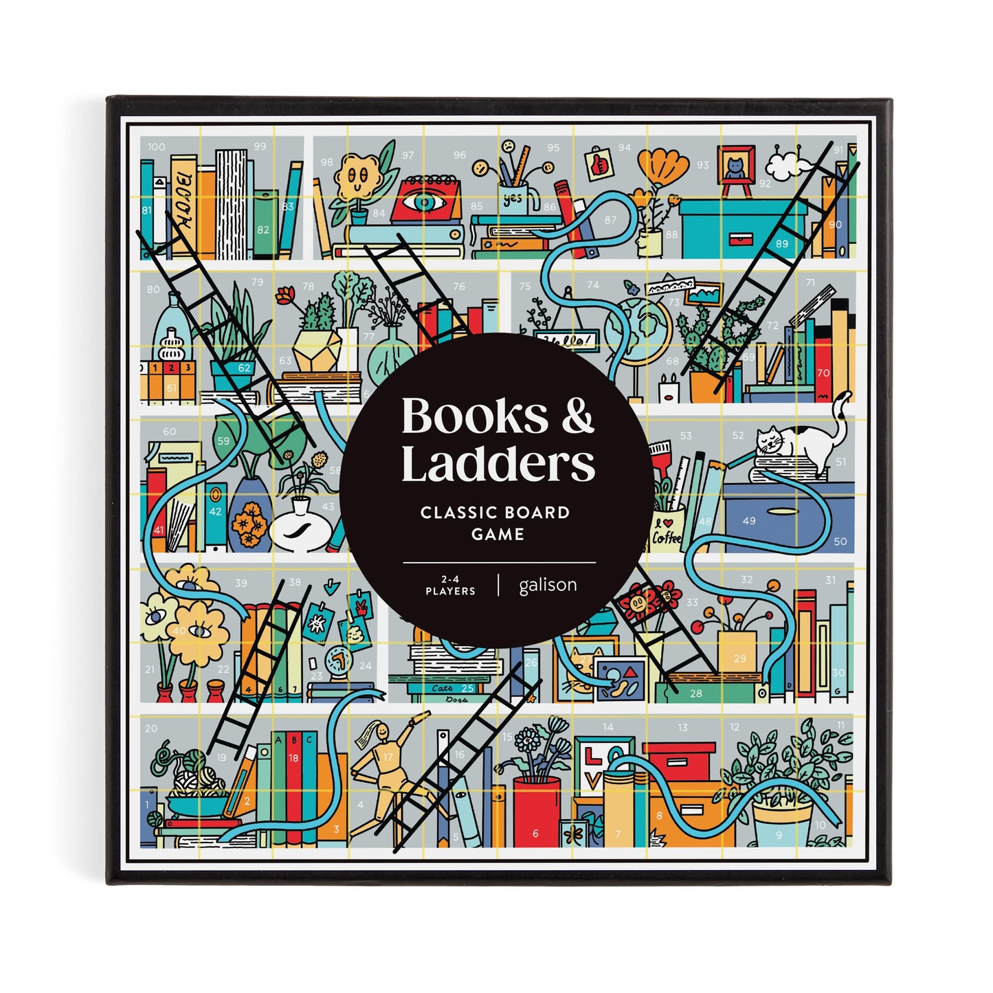 Books and Ladders: Classic Board Game