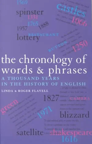 The Chronology of Words and Phrases