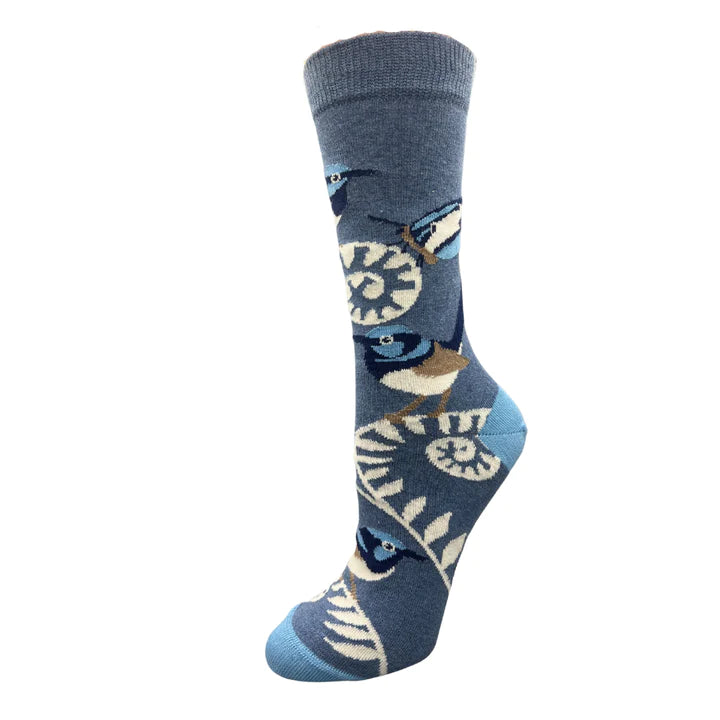 Fairy Wren socks