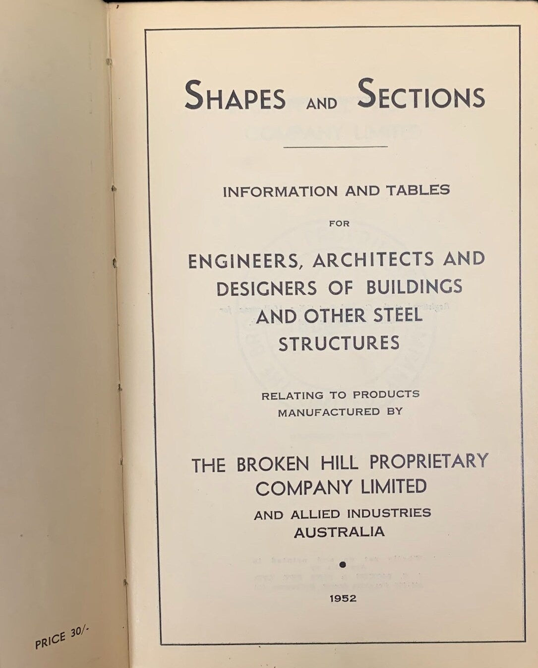 Iron & Steel Products Manual: Shapes and Sections