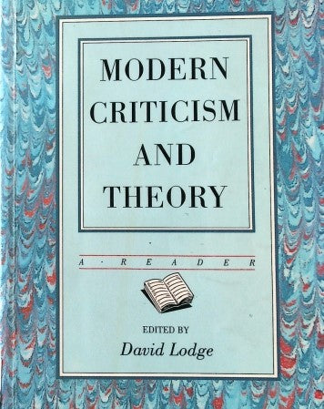 Modern Criticism and Theory: A Reader (1996)