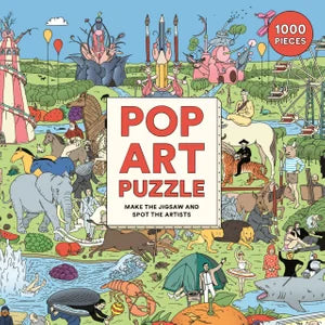 Pop Art Puzzle jigsaw (1,000 pieces)