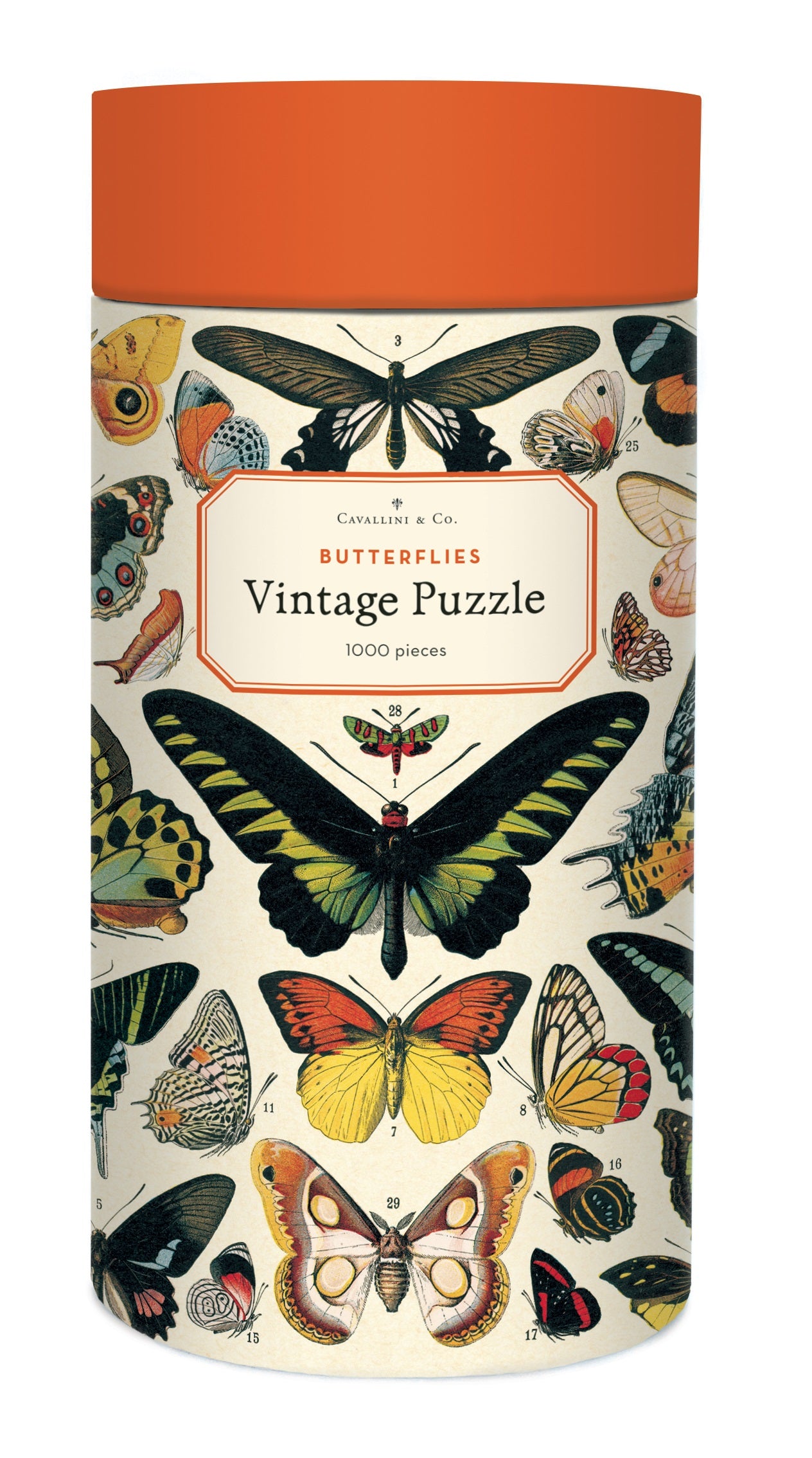 Butterflies vintage jigsaw (1,000 pieces)