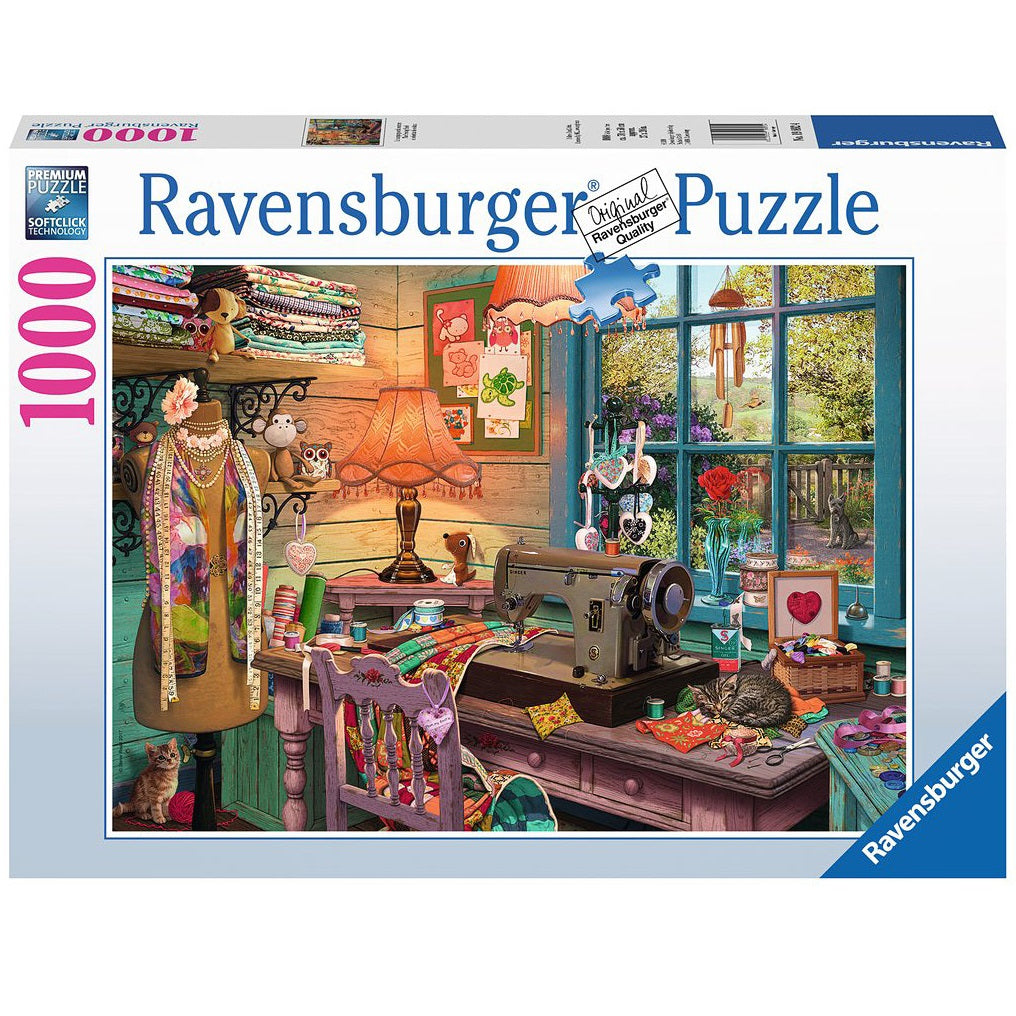 The Sewing Shed jigsaw (1,000 pieces)