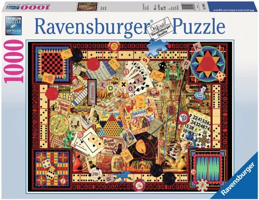 Vintage Games jigsaw (1,000 pieces)