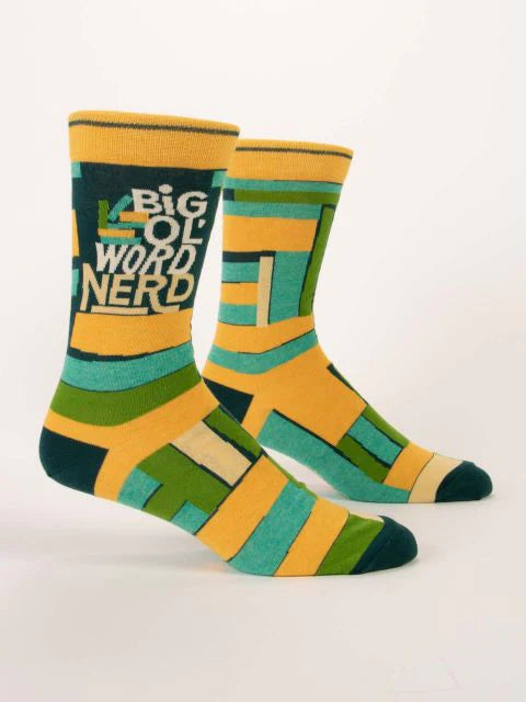Big Ol' Word Nerd socks