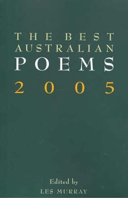 The Best Australian Poems 2005