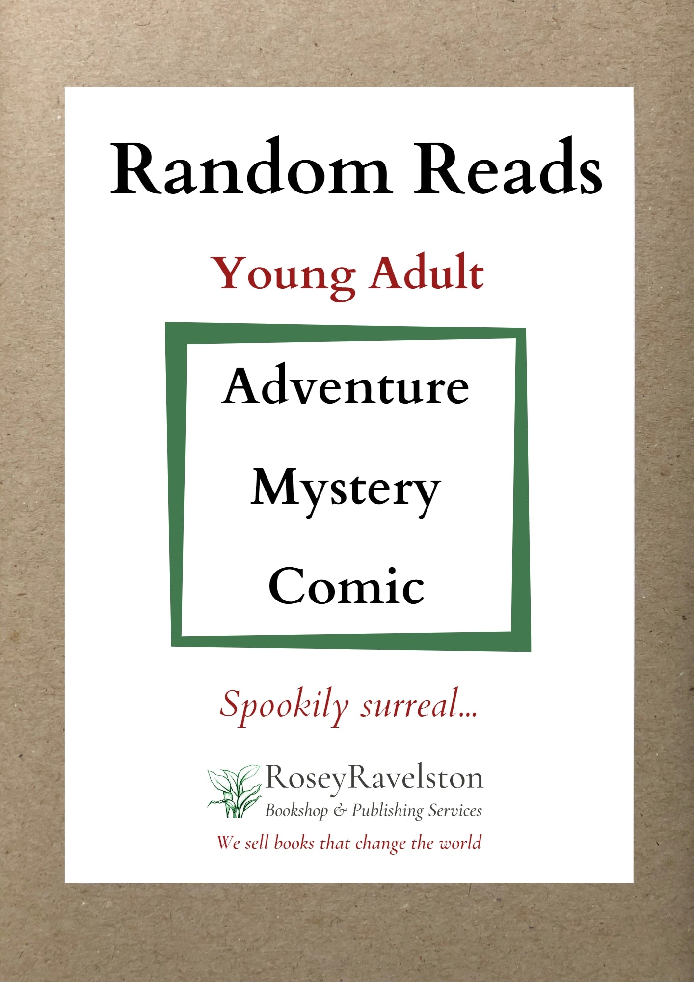 Random Reads - Young Adult