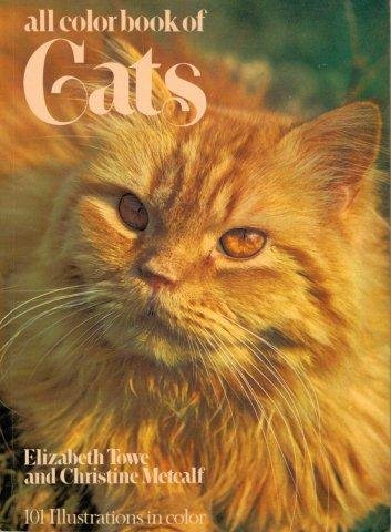 All Color Book of Cats (101 Illustrations in color)