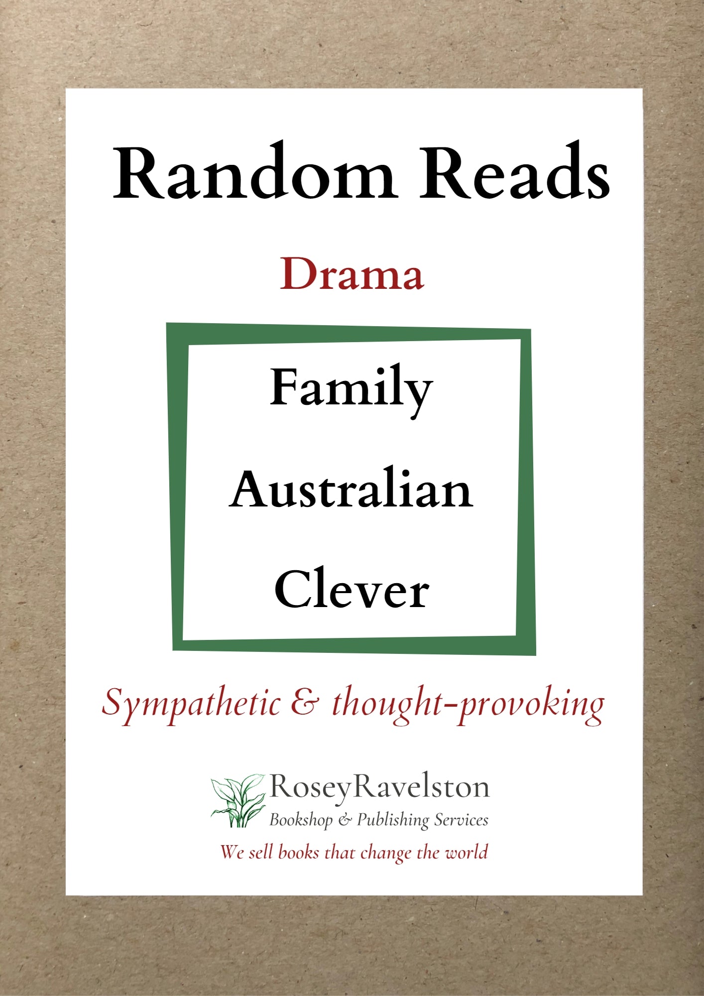 Random Reads - Drama