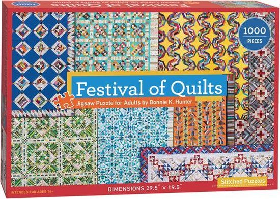 Festival of Quilts jigsaw (1,000 pieces)