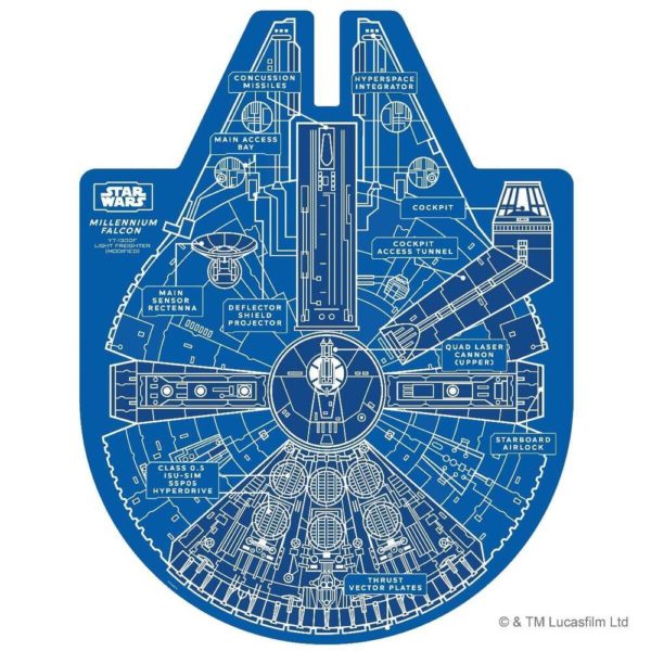 Star Wars Millennium Falcon jigsaw (1,000 pieces)