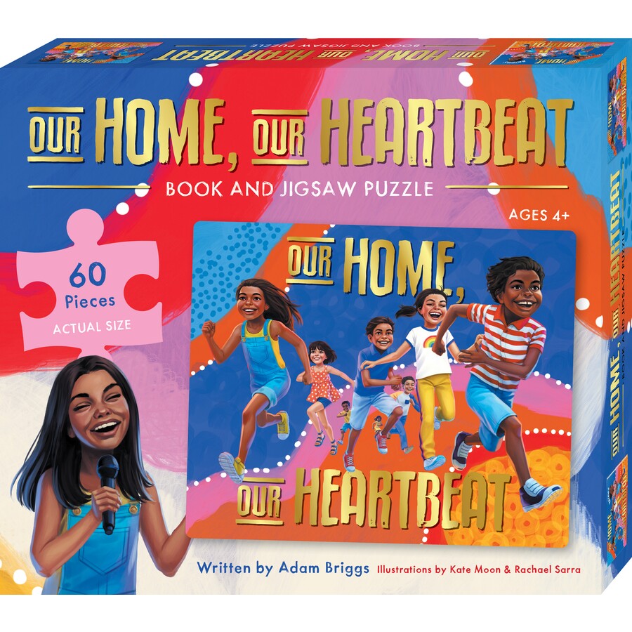 Our Home, Our Heartbeat - Book and Puzzle Set (60 pieces)