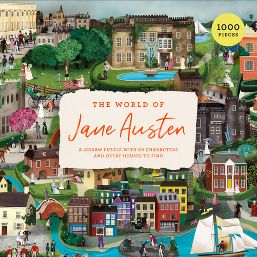 The World of Jane Austen jigsaw (1,000 pieces)